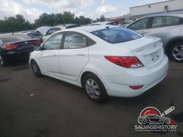 KMHCT4AE2FU895672 2015 HYUNDAI ACCENT photo no. 2