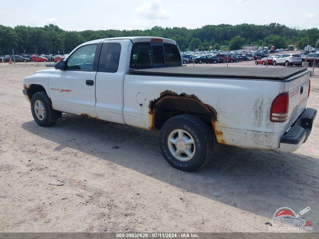 1B7GG23X9VS147945 1997 DODGE DAKOTA photo no. 3