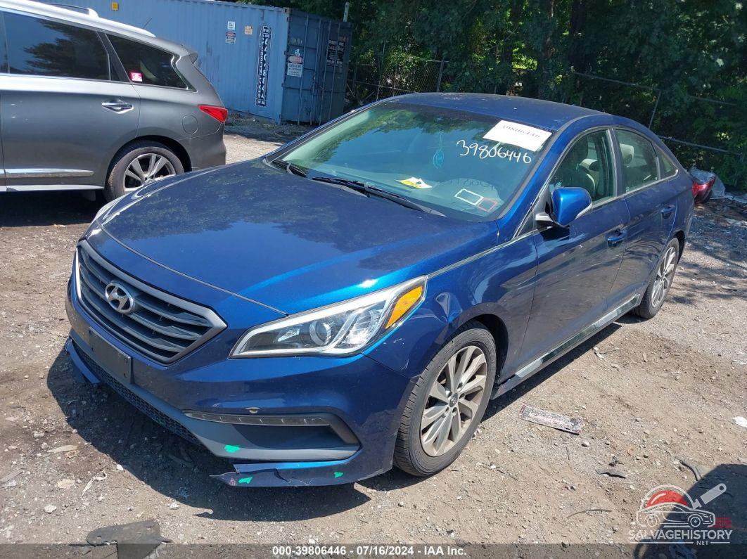 5NPE34AF9GH413510 2016 HYUNDAI SONATA photo no. 2