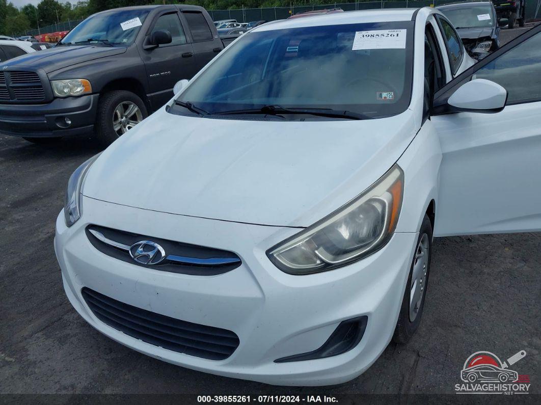 KMHCT4AE5GU082599 2016 HYUNDAI ACCENT photo no. 6