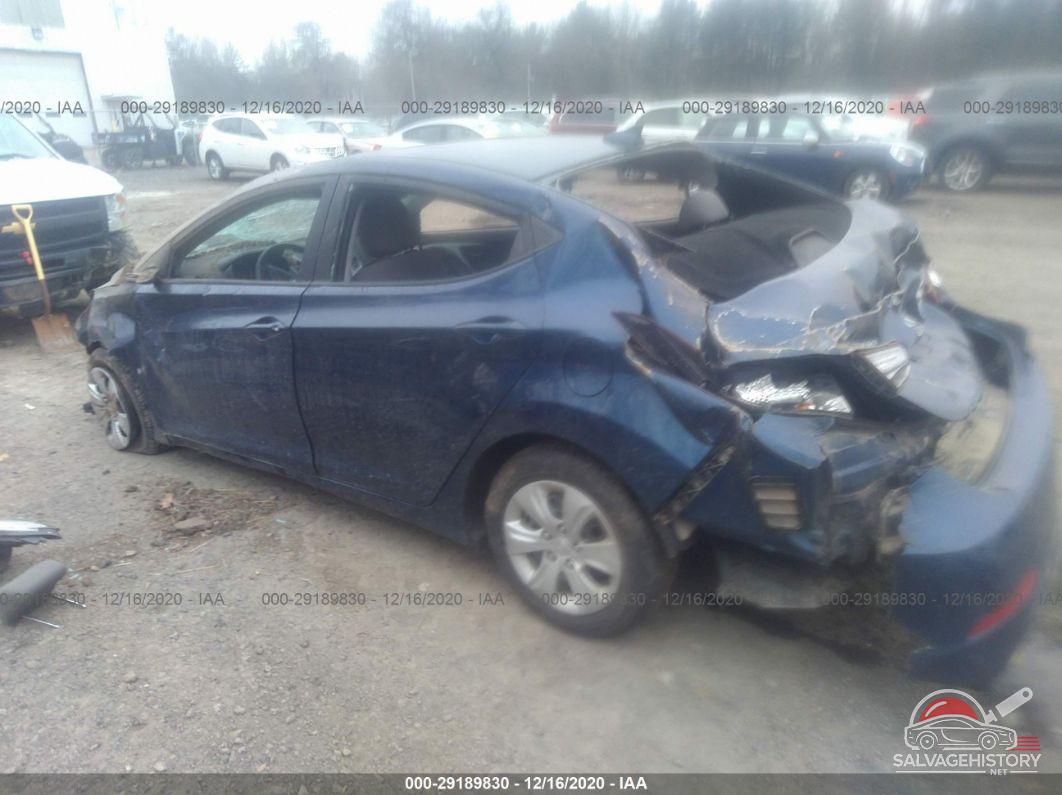 5NPDH4AE6GH795807 2016 HYUNDAI ELANTRA photo no. 3