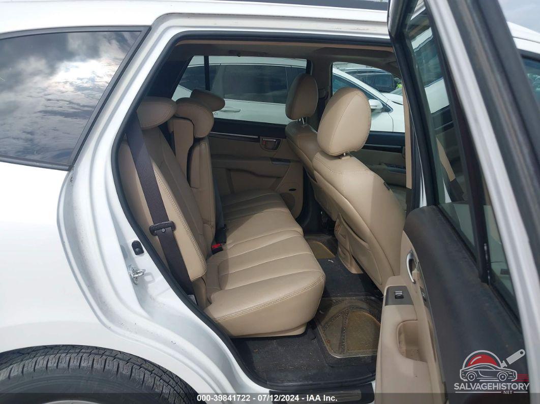 5XYZK3ABXBG090192 2011 HYUNDAI SANTA FE photo no. 8