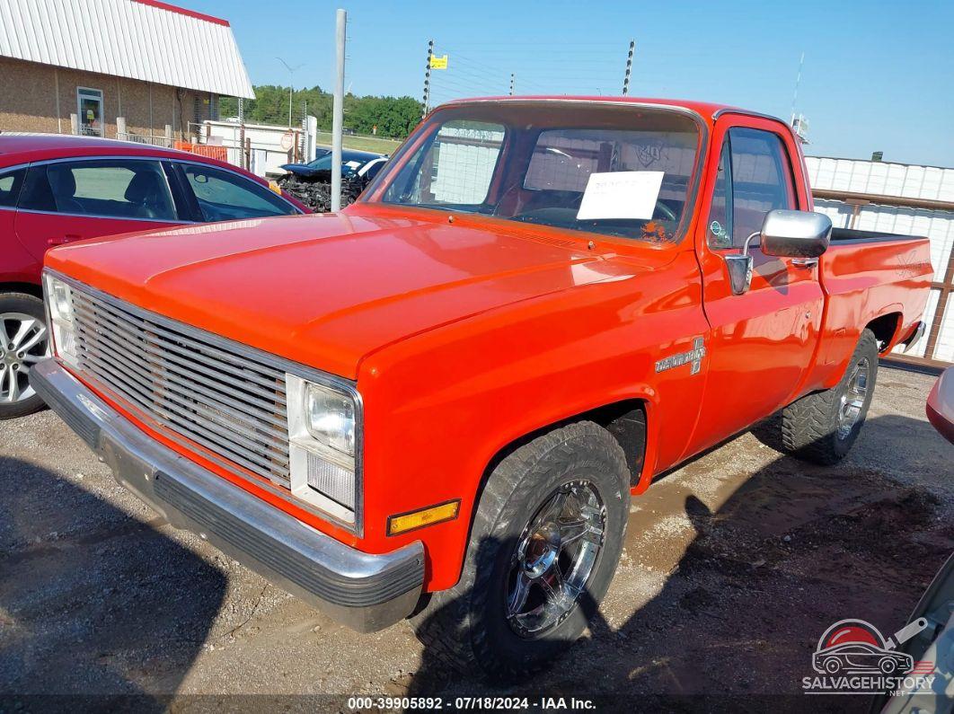 1GCEC14H7ES126130 1984 CHEVROLET C10 photo no. 2