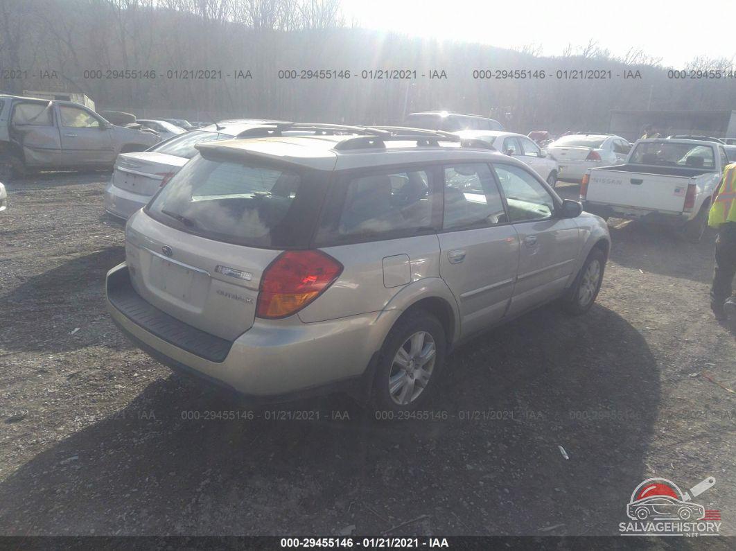 4S4BP62C057302879 2005 SUBARU LEGACY WAGON (NATL) photo no. 4