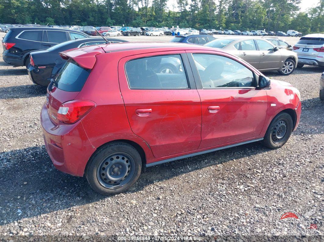 ML32A3HJ8HH006746 2017 MITSUBISHI MIRAGE photo no. 4