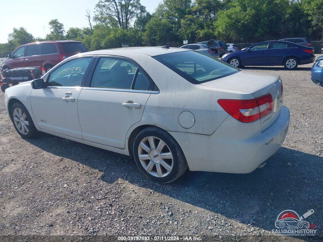 3LNHM26T88R603998 2008 LINCOLN MKZ photo no. 3