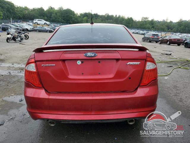 3FAHP0KC2CR428832 2012 FORD FUSION photo no. 6
