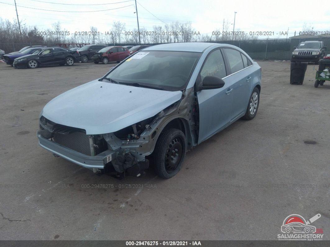 1G1PC5SH5B7190354 2011 CHEVROLET CRUZE photo no. 2