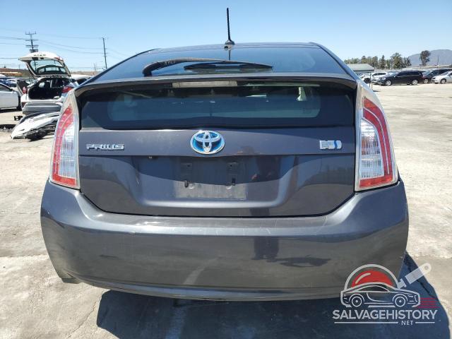 JTDKN3DU0C1504054 2012 TOYOTA PRIUS photo no. 6