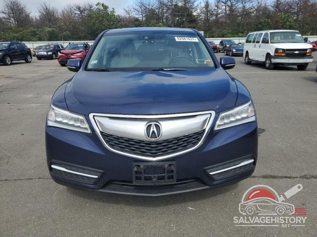 5FRYD4H46GB062275 2016 ACURA MDX photo no. 5