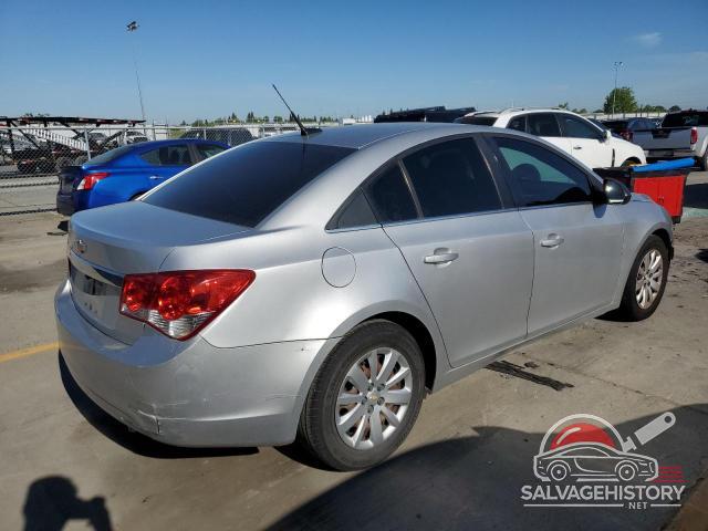 1G1PC5SH6B7230585 2011 CHEVROLET CRUZE photo no. 3