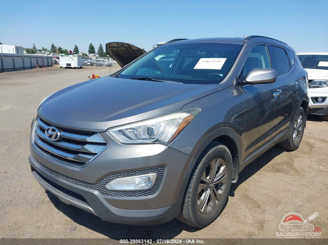 5XYZUDLBXEG137691 2014 HYUNDAI SANTA FE SPORT photo no. 2