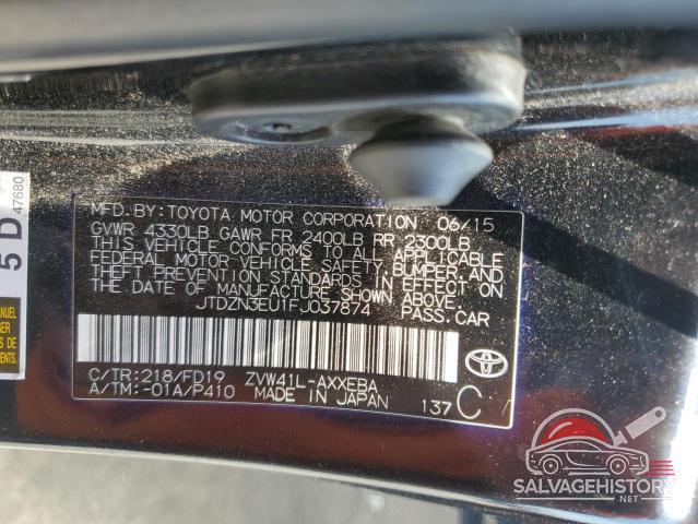 JTDZN3EU1FJ037874 2015 TOYOTA PRIUS photo no. 12