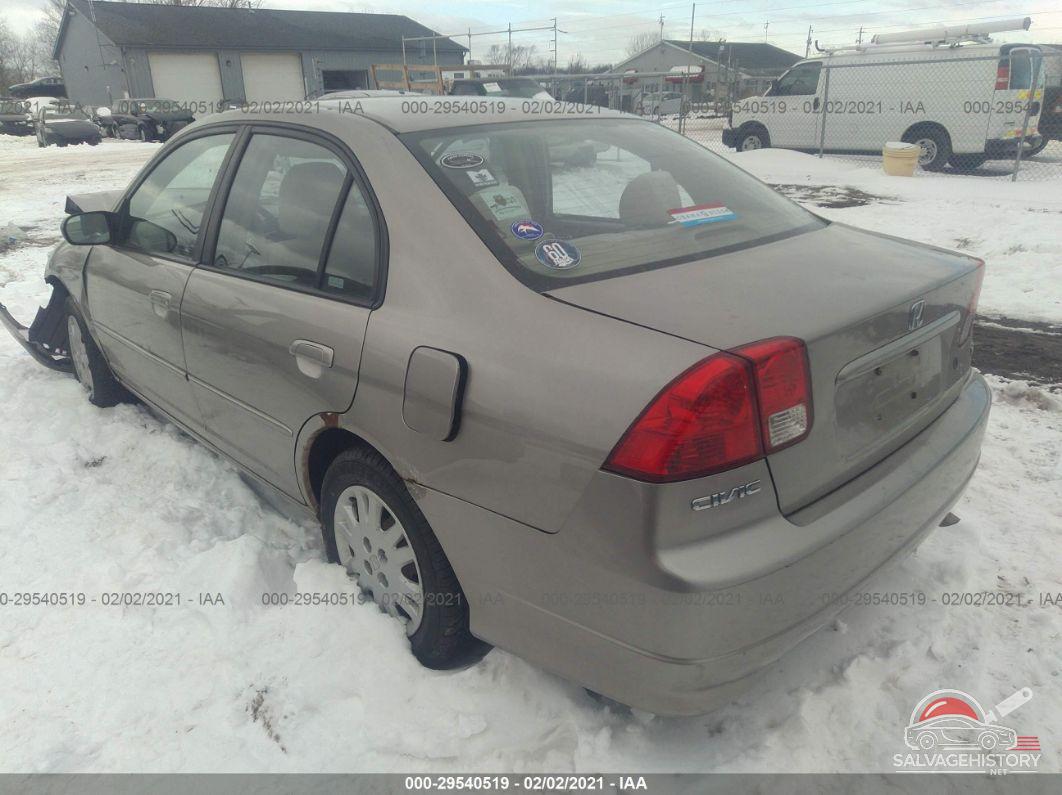 2HGES16585H527152 2005 HONDA CIVIC SDN photo no. 3
