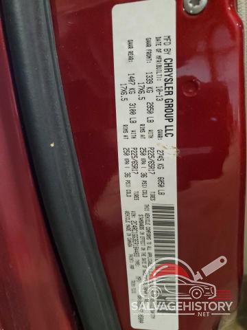 2C4RC1GG3ER184483 2014 CHRYSLER MINIVAN photo no. 14