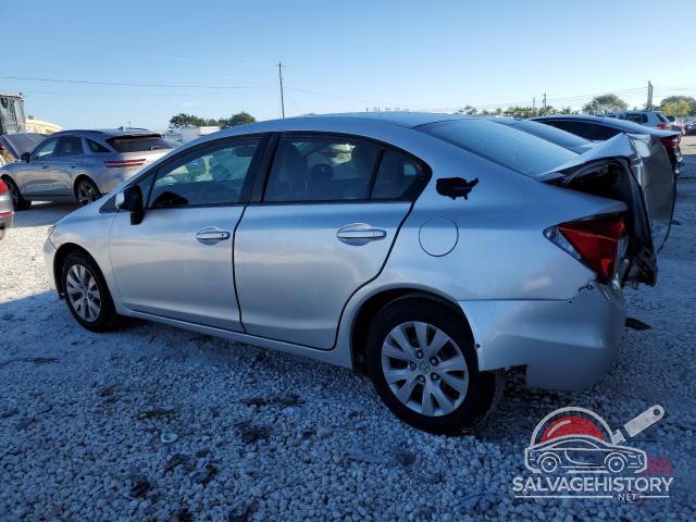 2HGFB2F55CH597697 2012 HONDA CIVIC photo no. 2