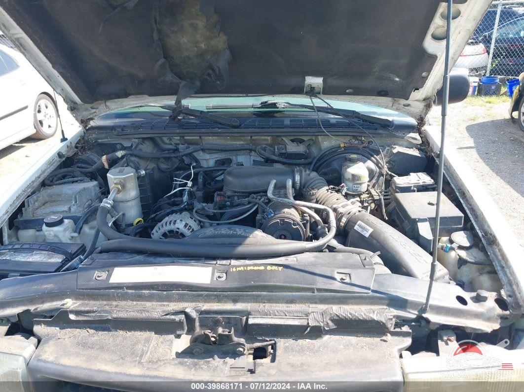 1GCDT19W728260308 2002 CHEVROLET S-10 photo no. 10