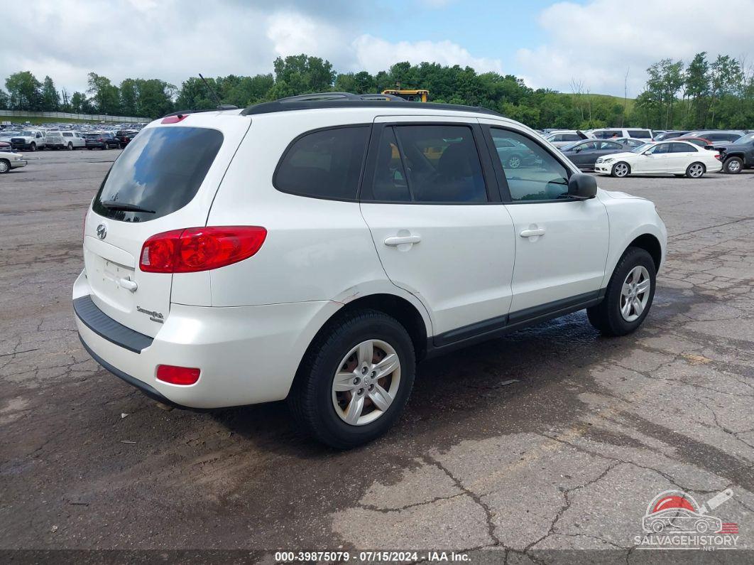 5NMSG73D49H256215 2009 HYUNDAI SANTA FE photo no. 4