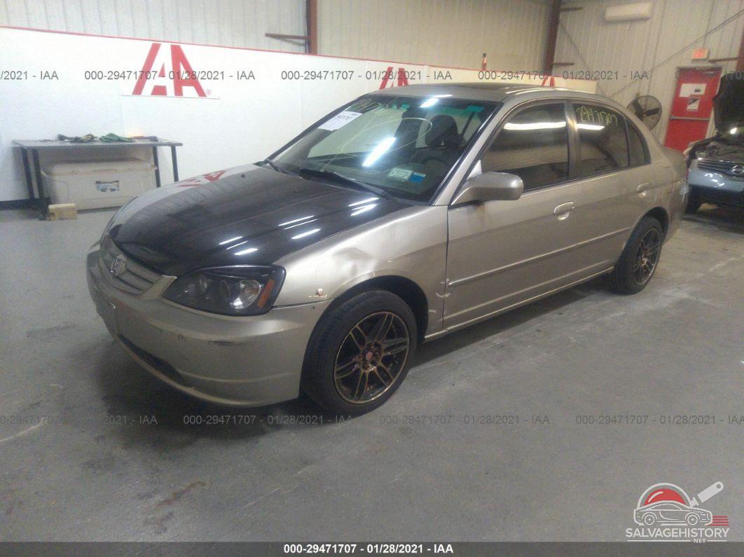 2HGES26743H555468 2003 HONDA CIVIC photo no. 2