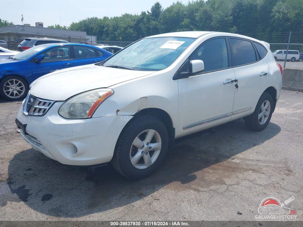 JN8AS5MV0DW664825 2013 NISSAN ROGUE photo no. 2