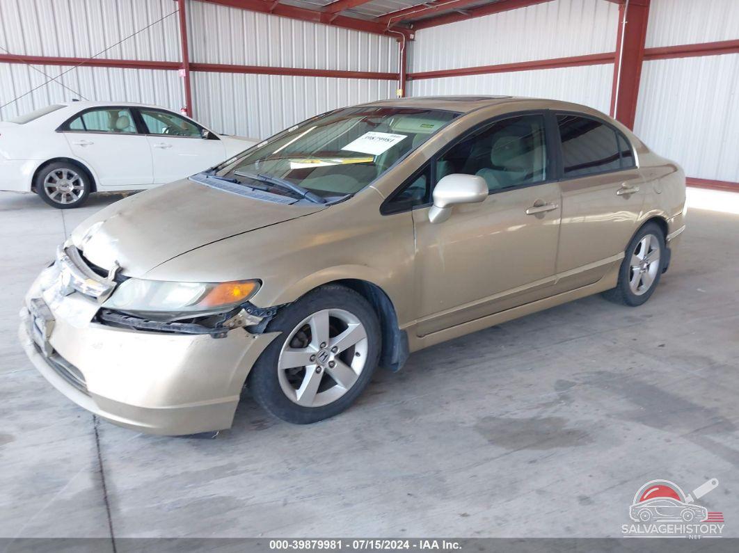 1HGFA16888L094568 2008 HONDA CIVIC photo no. 2