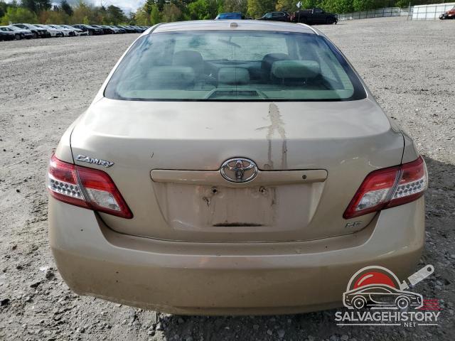 4T4BF3EKXAR049852 2010 TOYOTA CAMRY photo no. 6