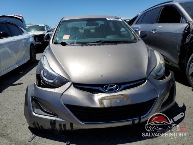 5NPDH4AEXEH500396 2014 HYUNDAI ELANTRA photo no. 5