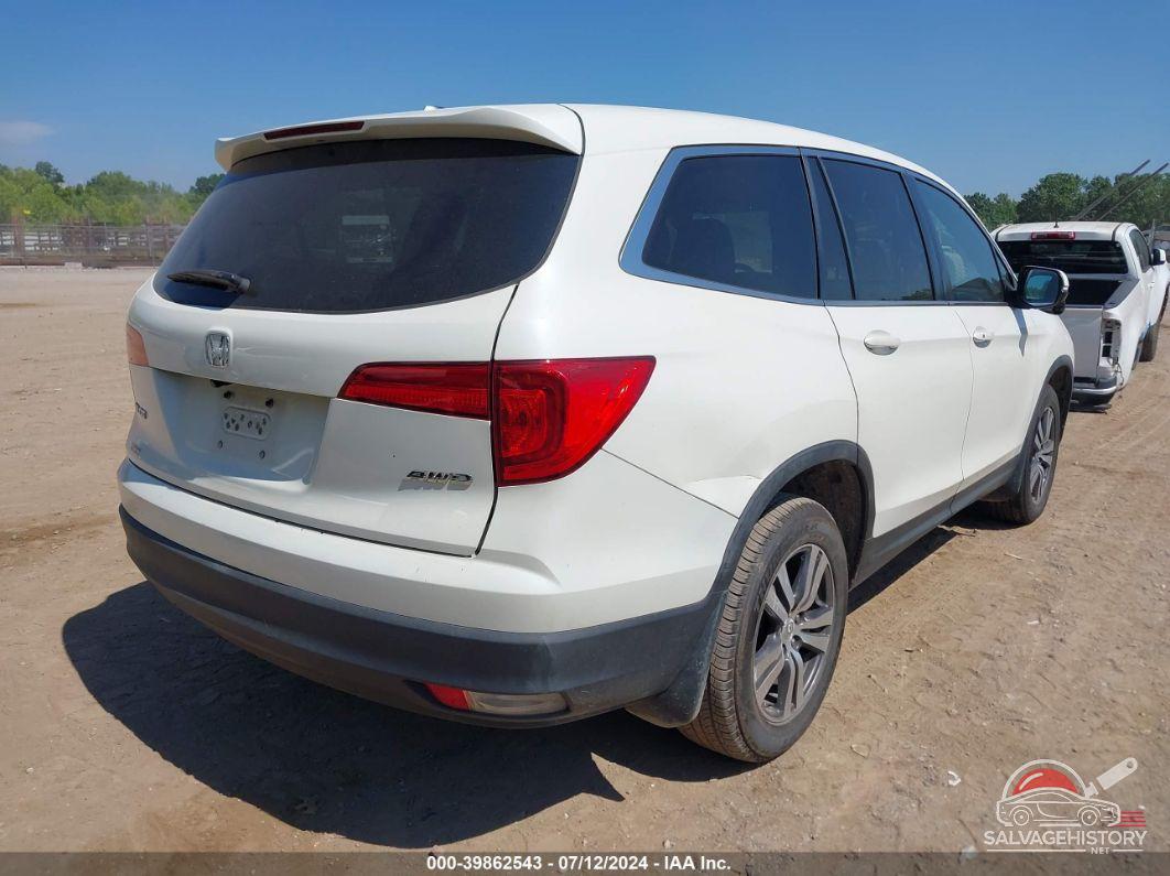 5FNYF6H34GB032903 2016 HONDA PILOT photo no. 4