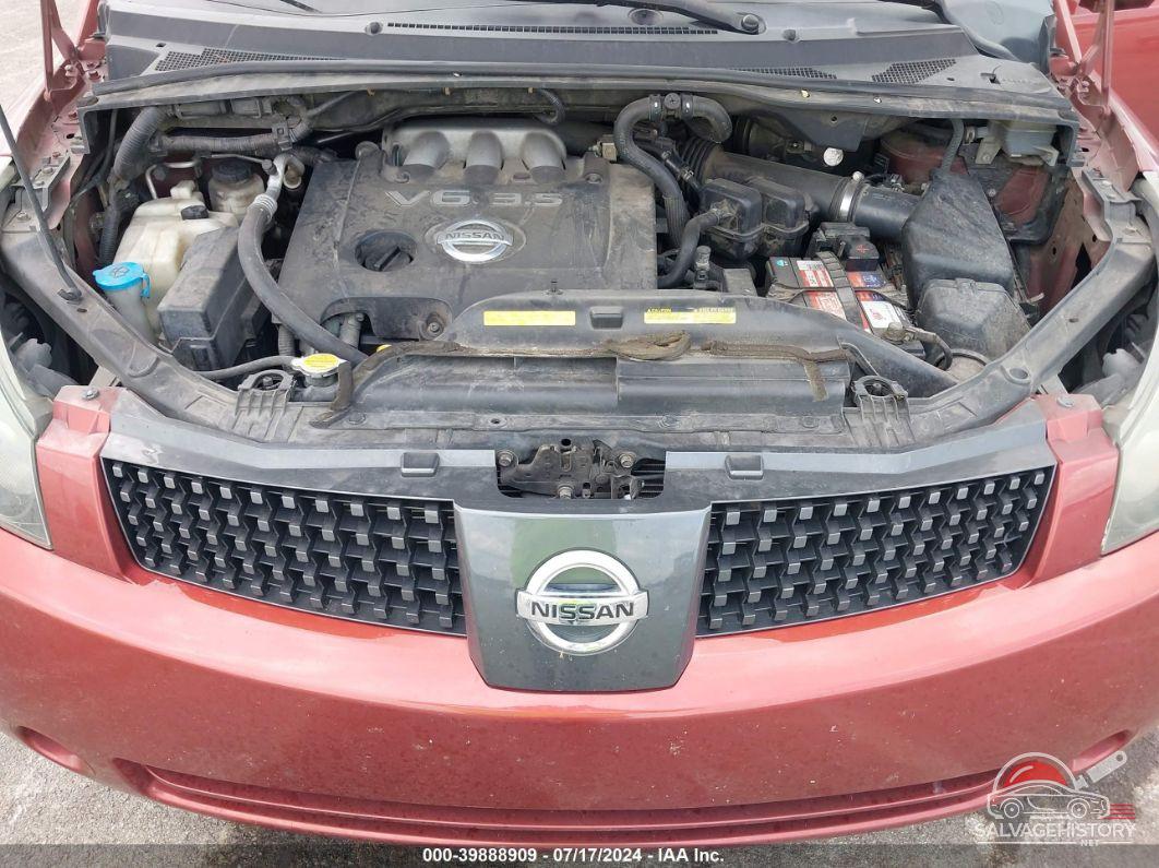 5N1BV28U64N324264 2004 NISSAN QUEST photo no. 10