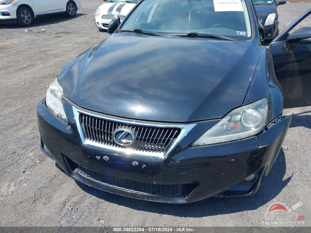 JTHCF5C25C5059671 2012 LEXUS IS 250 photo no. 6