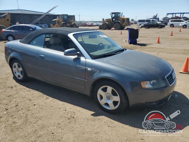 WAUAC48H25K016626 2005 AUDI A4 photo no. 4