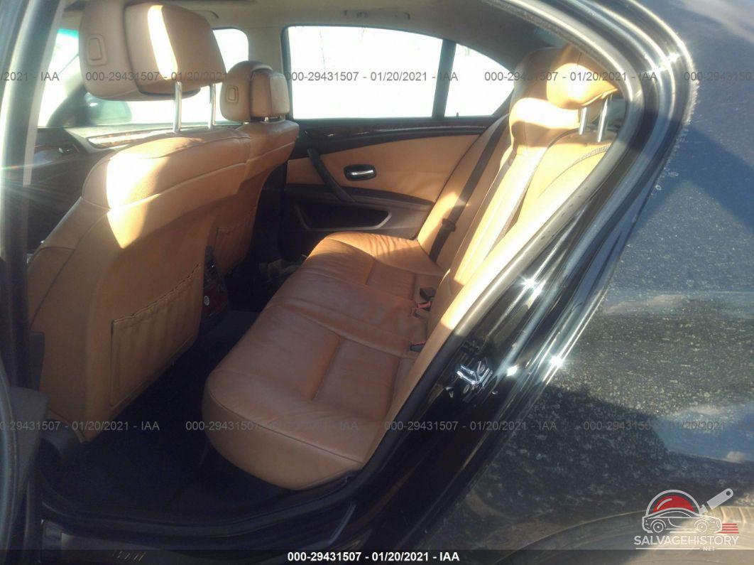 WBANV93588CZ67210 2008 BMW 5 SERIES photo no. 8