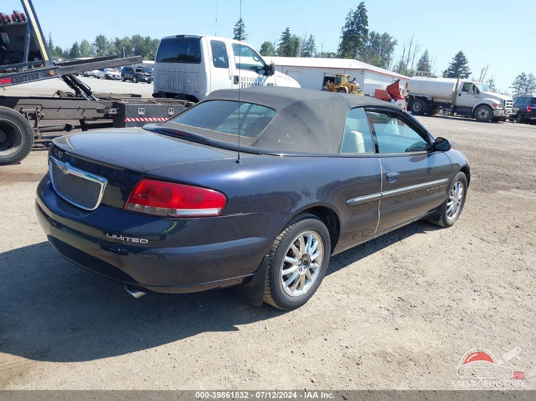 1C3EL65U71N626388 2001 CHRYSLER SEBRING photo no. 4