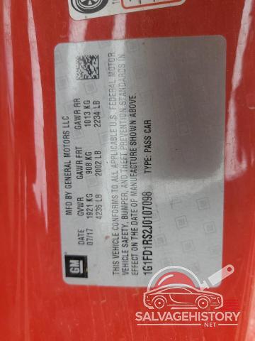 1G1FD1RS2J0107098 2018 CHEVROLET CAMARO photo no. 12