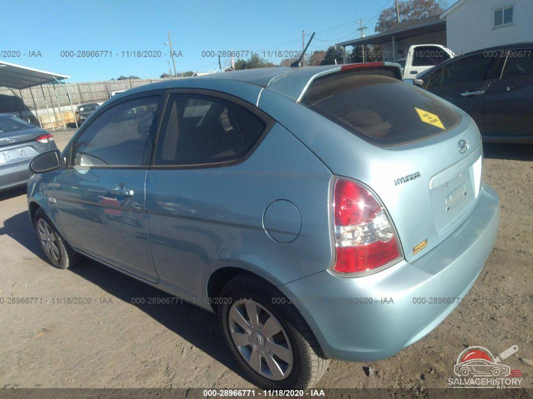 KMHCM36C97U021576 2007 HYUNDAI ACCENT photo no. 3