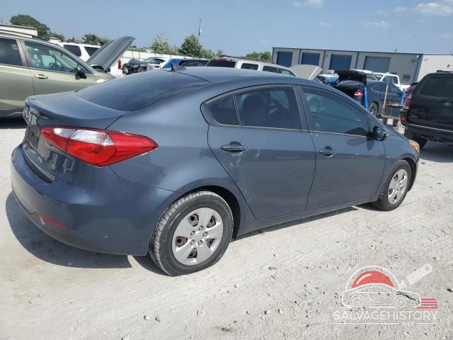 KNAFX4A60G5553922 2016 KIA FORTE photo no. 3