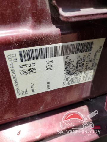 1N4BL2AP1CN482191 2012 NISSAN ALTIMA photo no. 12