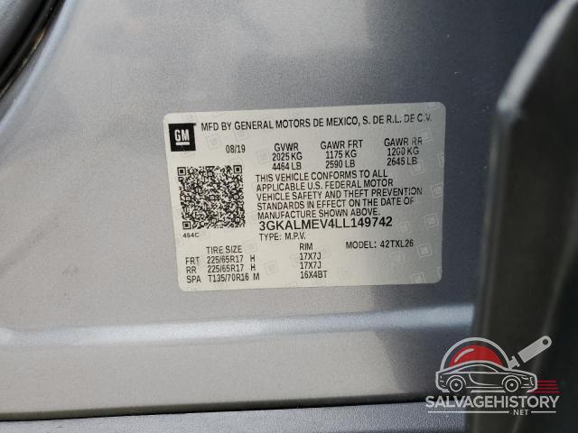 3GKALMEV4LL149742 2020 GMC TERRAIN photo no. 14