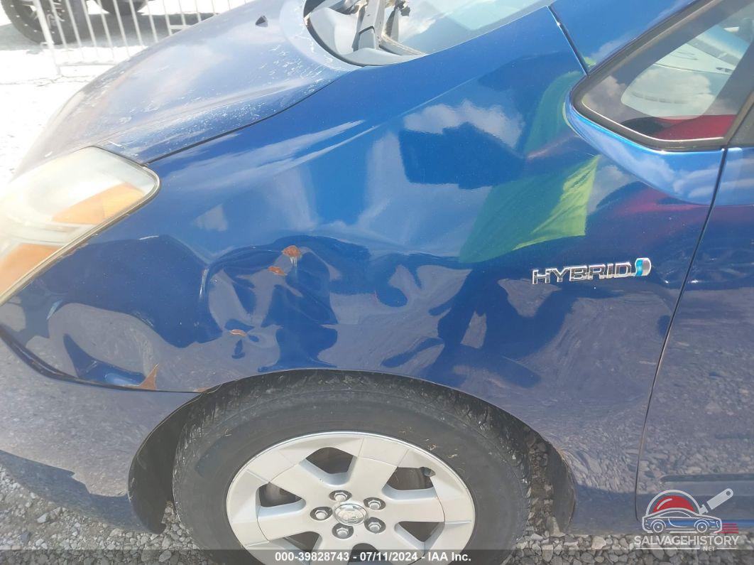 JTDKB20U287698227 2008 TOYOTA PRIUS photo no. 6