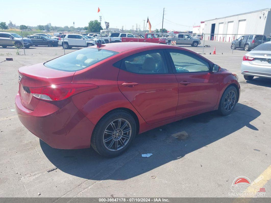 KMHDH4AE4CU243086 2012 HYUNDAI ELANTRA photo no. 4