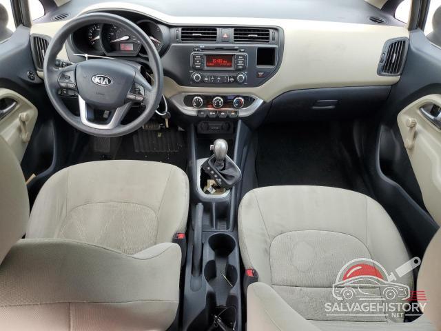 KNADM4A37D6231550 2013 KIA RIO photo no. 8