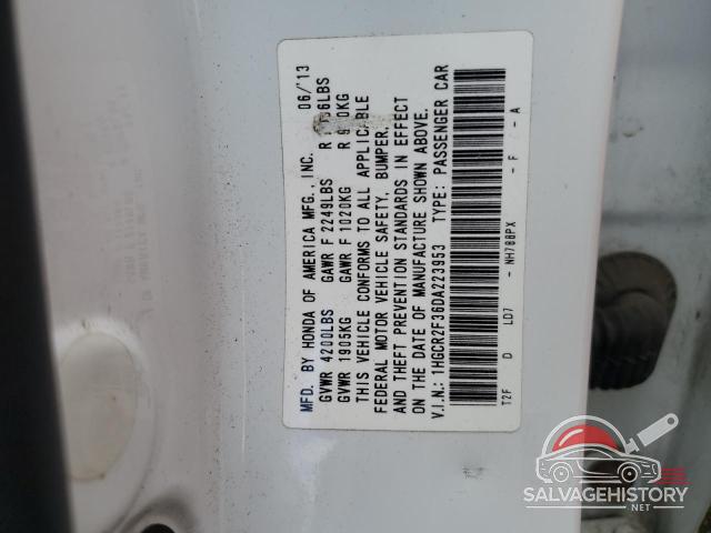 1HGCR2F36DA223953 2013 HONDA ACCORD photo no. 12