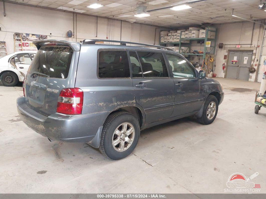 JTEEP21A240049724 2004 TOYOTA HIGHLANDER photo no. 4