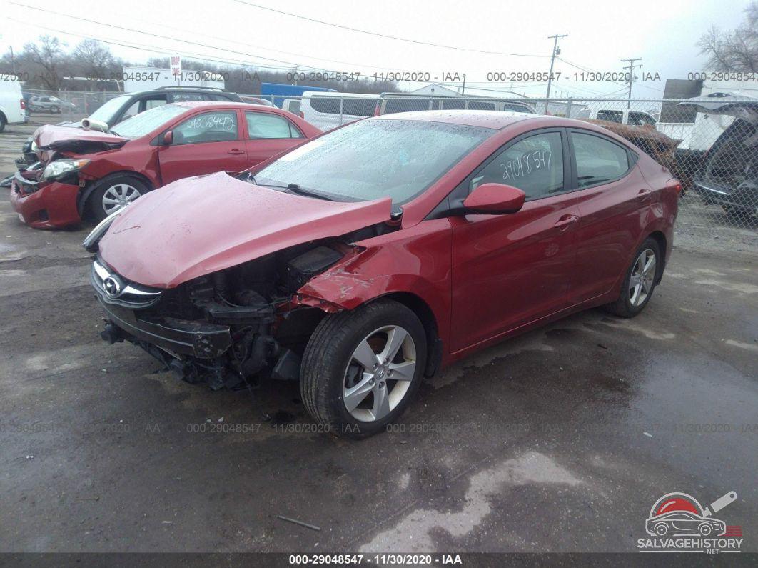 KMHDH4AE2DU489880 2013 HYUNDAI ELANTRA photo no. 2
