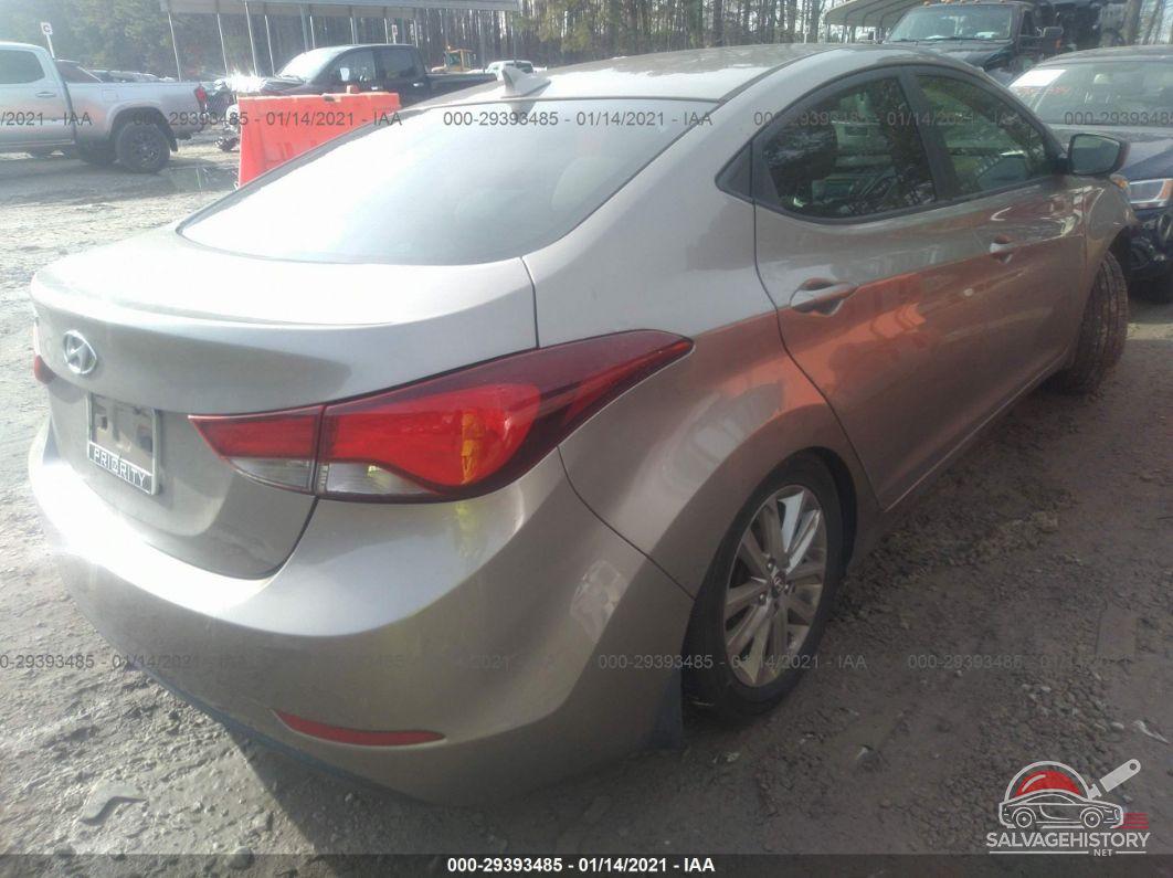 5NPDH4AE4FH633155 2015 HYUNDAI ELANTRA photo no. 4
