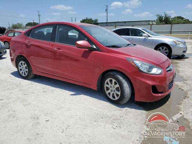 KMHCT4AE9EU650365 2014 HYUNDAI ACCENT photo no. 4
