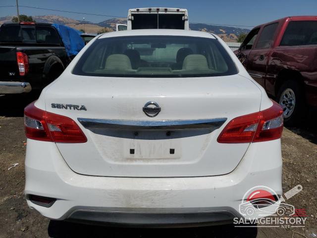 3N1AB7APXHY345396 2017 NISSAN SENTRA photo no. 6