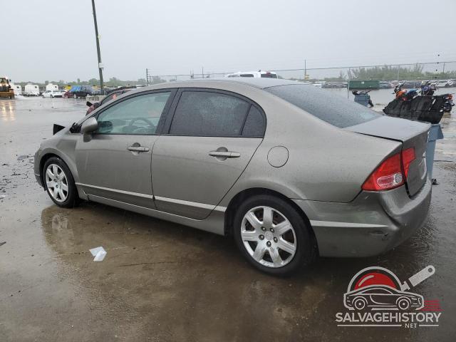 2HGFA16508H350737 2008 HONDA CIVIC photo no. 2