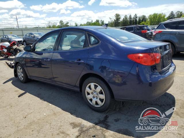 KMHDU46D29U669587 2009 HYUNDAI ELANTRA photo no. 2