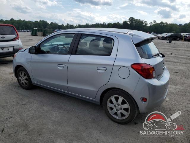 ML32A4HJ6EH002860 2014 MITSUBISHI MIRAGE photo no. 2